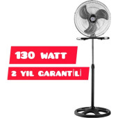 Rubenis Rbs-20 Plus Pro 130 Watt Sanayi Tipi Vantilatör - 2