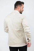 Erkek Slim Fit Sahte Cepli Kot Ceket CNS01 - 7