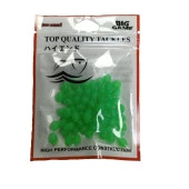 Sea Horse Fosforlu Yumuşak Boncuk 6*8mm (50 Adet) - Yeşil - 1