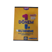TAMMAT YAY. AYT 1.DÖNEM 5'Lİ EŞİTAĞIRLIK DENEME - 1