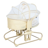 Huggy Calm All in One Çift Yönlü Bluetooth Müzikli Ana Kucağına Dönüşebilen Otomatik Sallanabilir Beşik - 2