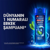 Clear Men Cool Sport Menthol 350 Ml Şampuan - 6