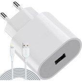 Jnuobi JC25 25w TYPE-C den Lightning Dönüşümlü Hızlı Şarj Adaptörü 3 A-5V / 2.22A-9V / 12v-1.5A - 2