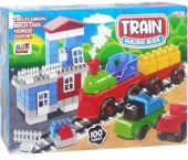 Asya Oyuncak ANT008 Ant Blocks Tren Istasyonu Eğitici Bloklar 100 Parça thumbnail 1