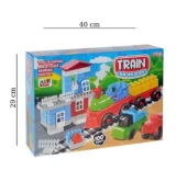 Asya Oyuncak ANT008 Ant Blocks Tren Istasyonu Eğitici Bloklar 100 Parça thumbnail 3