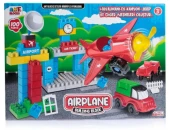 Asya Oyuncak ANT007 Ant Blocks Uçak Havalimanı Eğitici Bloklar 100 Parça Oyuncak thumbnail 1