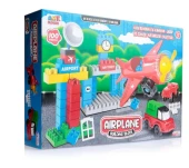 Asya Oyuncak ANT007 Ant Blocks Uçak Havalimanı Eğitici Bloklar 100 Parça Oyuncak thumbnail 2