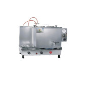 2 demlikli inoks çay ocağı 2 Gözlü İnoks Çay Kazanı Elektrik + Tüplü Çay Semaveri ETS sistemli Çay Makinesi - 1