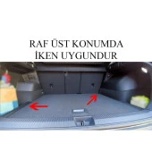 Bod Volkswagen Tiguan 3D Havuzlu Paspas ve Bagaj Havuzu Seti 2024-Sonrası 10 Parça thumbnail 6