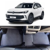 Bod Volkswagen Tiguan 3D Havuzlu Paspas 2024-Sonrası Siyah thumbnail 1