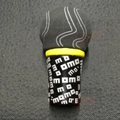 MOMO SİYAH METAL SÜET DERİ SÜPER LÜX VİTES TOPUZU - 2