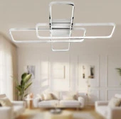 TT Aydınlatma TT040-KR  Krom Kaplama Plofonyer Led Avize thumbnail 2