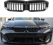 AUTOGP Bmw g20 lci ön panjur ızgara böbrek m3 model piano black çift tırnak 2023+ - 1