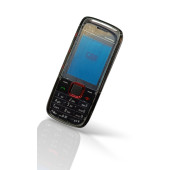 Nokia 5130 Kapak Nokia 5130 uyumlu Siyah Bordo ön Kapak Arka Kapak ve Tuş Takımı - 1