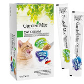 Garden Mix Kedi Kreması Tavuk+Kuzu 15 Gr x 24 Adet Kedi Ödül Maması - 1