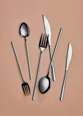The Mia CKB0228 Argento Çatal Kaşık Bıçak Seti 36 Parça Parlak Gümüş - 2