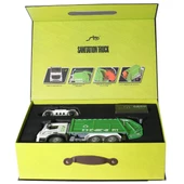 HJ8003-1  Metal Kumandalı Çöp Arabası -Gepettoys - 3