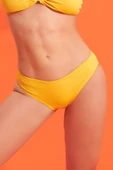 Sarı Reps Basic Tek Alt Bikini thumbnail 1