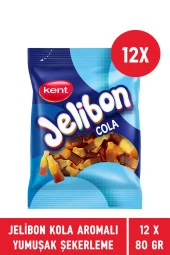Jelibon Kola Aromalı Yumuşak Şekerleme 80 gr - 12 Adet - 2