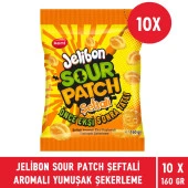 Jelibon Sour Patch Şeftali Aromalı Yumuşak Şekerleme 160 gr - 10 Adet - 1