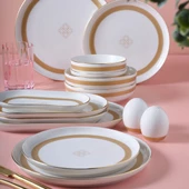 GÜRAL PORSELEN BİLBAO 30 PARÇA 6 KİŞİLİK YEMEK TAKIMI 65982 - 1