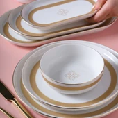 GÜRAL PORSELEN Bilbao 30 Parça 6 Kişilik Yemek Takımı 65982 thumbnail 2