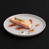 GÜRAL PORSELEN Bilbao 6 Parça 27 Cm Servis Tabağı -Krem thumbnail 1