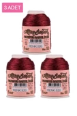 3 Adet Altınbaşak Oya ve Dantel İpi 20 gr - Royaleks - No: 520 - 1