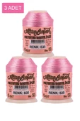 3 Adet Altınbaşak Oya ve Dantel İpi 20 gr - Royaleks - No: 635 - 1