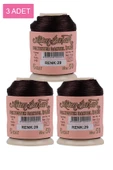 3 Adet Altınbaşak Oya ve Dantel İpi 20 gr - Royaleks - No: 029 - 1