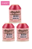 3 Adet Altınbaşak Oya ve Dantel İpi 20 gr - Royaleks - No: 858 - 1