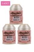 3 Adet Altınbaşak Oya ve Dantel İpi 20 gr - Royaleks - No: 375 - 1