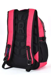 Elatae Unisex Ortopedik Çok Gözlü Günlük Seyahat Okul Sırt Çantası Pembe 2238 thumbnail 5