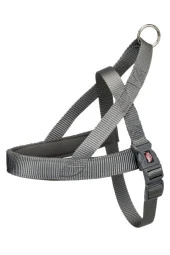 Köpek Göğüs Tasması, S–m:30–50cm/25 Mm, Gri - 2