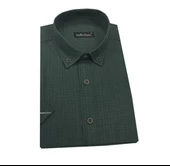 Atilla Özer Kısa Kol Klasik Erkek Gömlek-6790 - 2