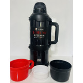 VACUUM Car Pto 4 Litre 1 Adet 48 Saat Sıcak Soğuk Paslanmaz Çelik Dağcı Termos - 2