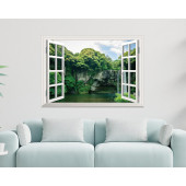 Ahşap Pencere Görünümlü Duvar Tablosu VG0000T2 - 3