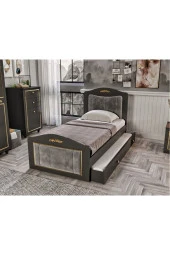 MERLİN MOBİLYA Merlin Mobilya Tokyo Antrasit Yavrulu Yatak - 2