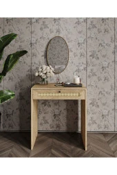 MERLİN MOBİLYA ALİNA AYNALI MAKYAJ MASASI - 3