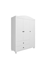 MERLİN MOBİLYA Torino Beyaz-Antrasit Detaylı Genç Odası Takımı , Çalışma Masası ve Kitaplık - 6