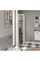 MERLİN MOBİLYA Merlin Mobilya SAVANA M ÇOK AMAÇLI BANYO KİLER DOLABI - 4