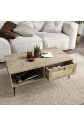 MERLİN MOBİLYA Diamond Tek Çekmeceli 1 Bölmeli Orta Sehpa - 2