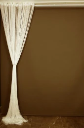 İP ZİNCİR KREM RENK RUSTİK EN 100 CM BOY 280 CM HAZIR İP PERDE thumbnail 9