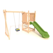 Ahşap Çocuk Parkı SG22, Eko Model - 1