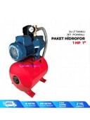 GERMANY STYLE İbeltech 1hp 1" Jet Pompalı 24 Litre Tanklı 5 Kat 5 Daireye Yeterli Paket Hidrofor - 2