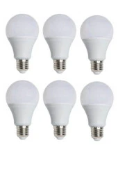 9w Led Ampul E-27 Duylu Beyaz 6 Adet Adet - 1