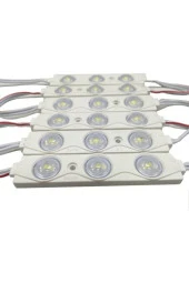 10 Adet Mercek Modul Led Beyaz Renk 1,5 W - 2