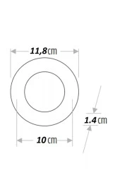 Ct 5145 Led Spot 6w 6400k Beyaz Işık - 3