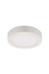 Beyaz Ledli 24 Watt Yuvarlak Sıva Üstü Led Panel Tavan Armatürü Spot Led Lamba 30x30 - 1