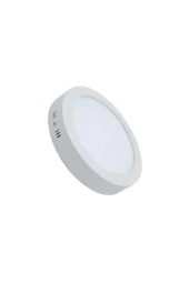Beyaz Ledli 24 Watt Yuvarlak Sıva Üstü Led Panel Tavan Armatürü Spot Led Lamba 30x30 - 2